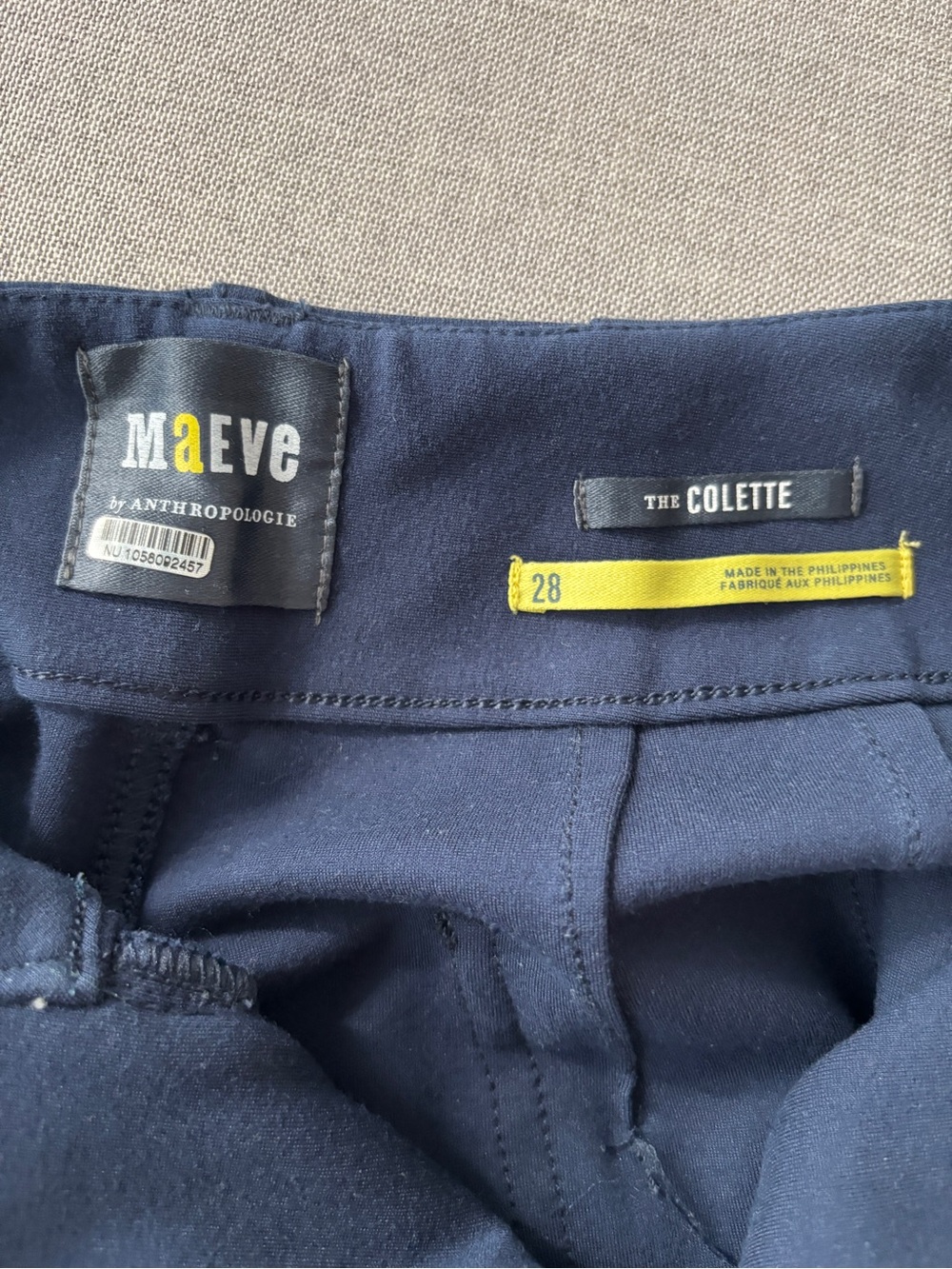 Maeve Colette Ponte Crop Wide Leg Pants - Picture 4 of 6